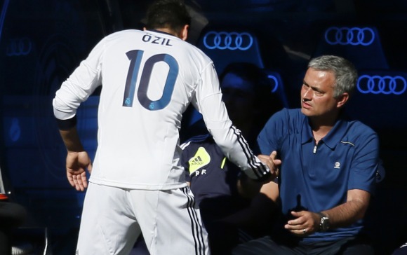 Resultado de imagen de ozil y mourinho