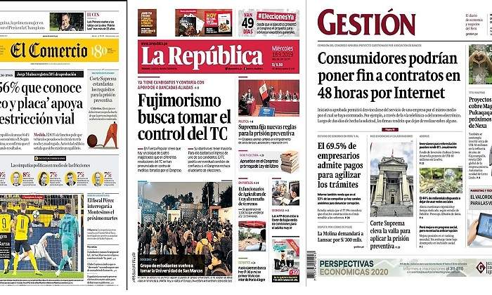 Revista de prensa del Per