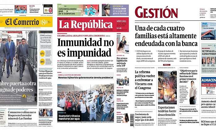 Revista de prensa del Per