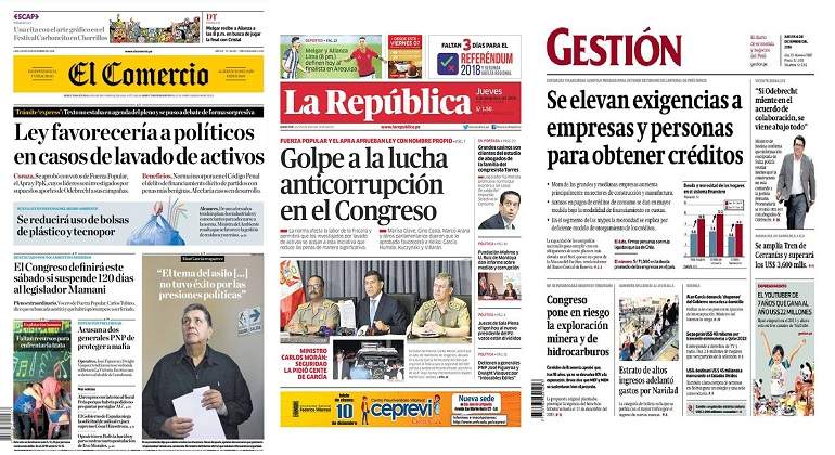 Revista de prensa del Per