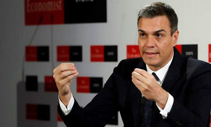 Pedro Snchez presidente del Gobierno en funciones