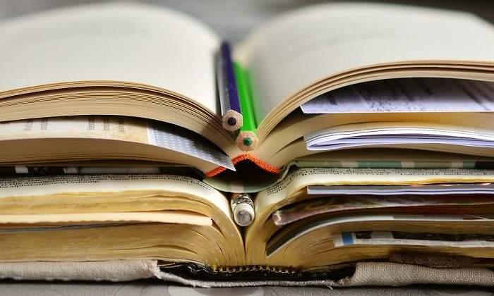 Libros con apuntes para el estudio