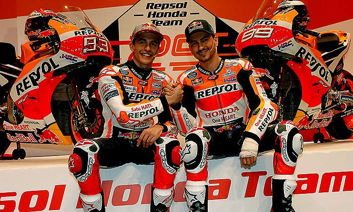 Marc Mrquez y Jorge Lorenzo