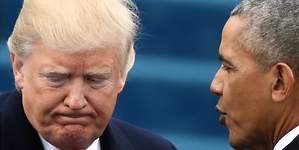 El Dow creció con Trump la mitad que en el primer bienio de Obama