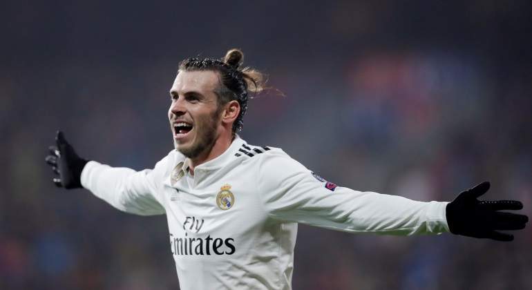 EEl delantero del Real Madrid Gareth Bale