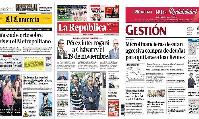 Revista de prensa del Per