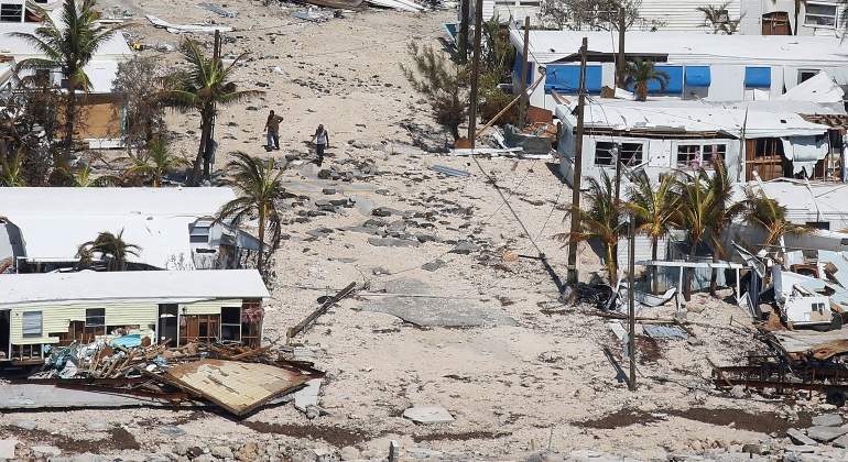 La tormenta tropical Irma pierde más fuerza La tormenta tropical Irma pierde más fuerza