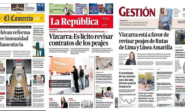 Revista de prensa del Per