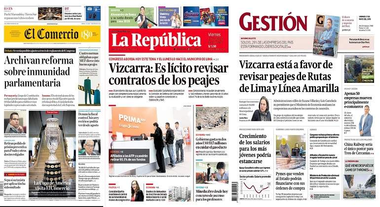 Revista de prensa del Per