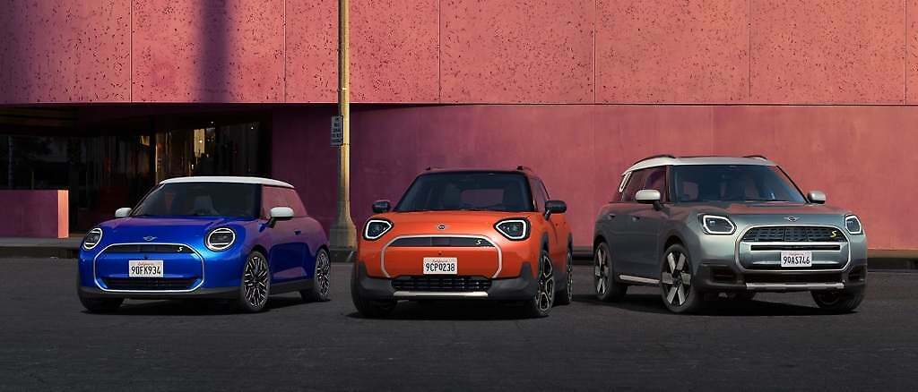 Gama eléctrica de Mini (216 unidades entre todos sus modelos)