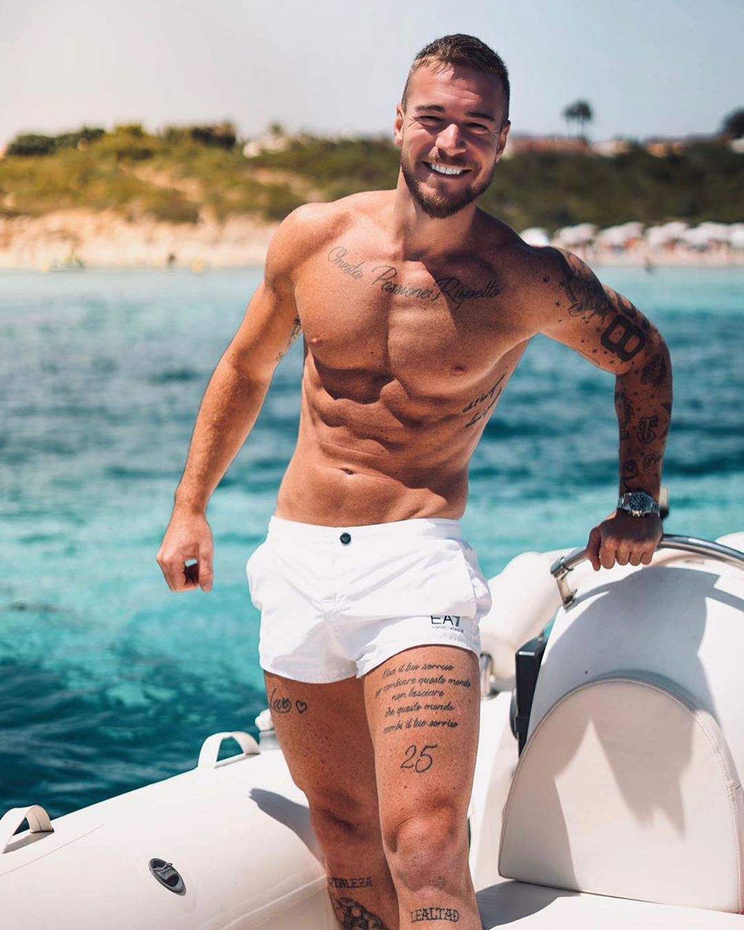 Tony Spina, en Menorca