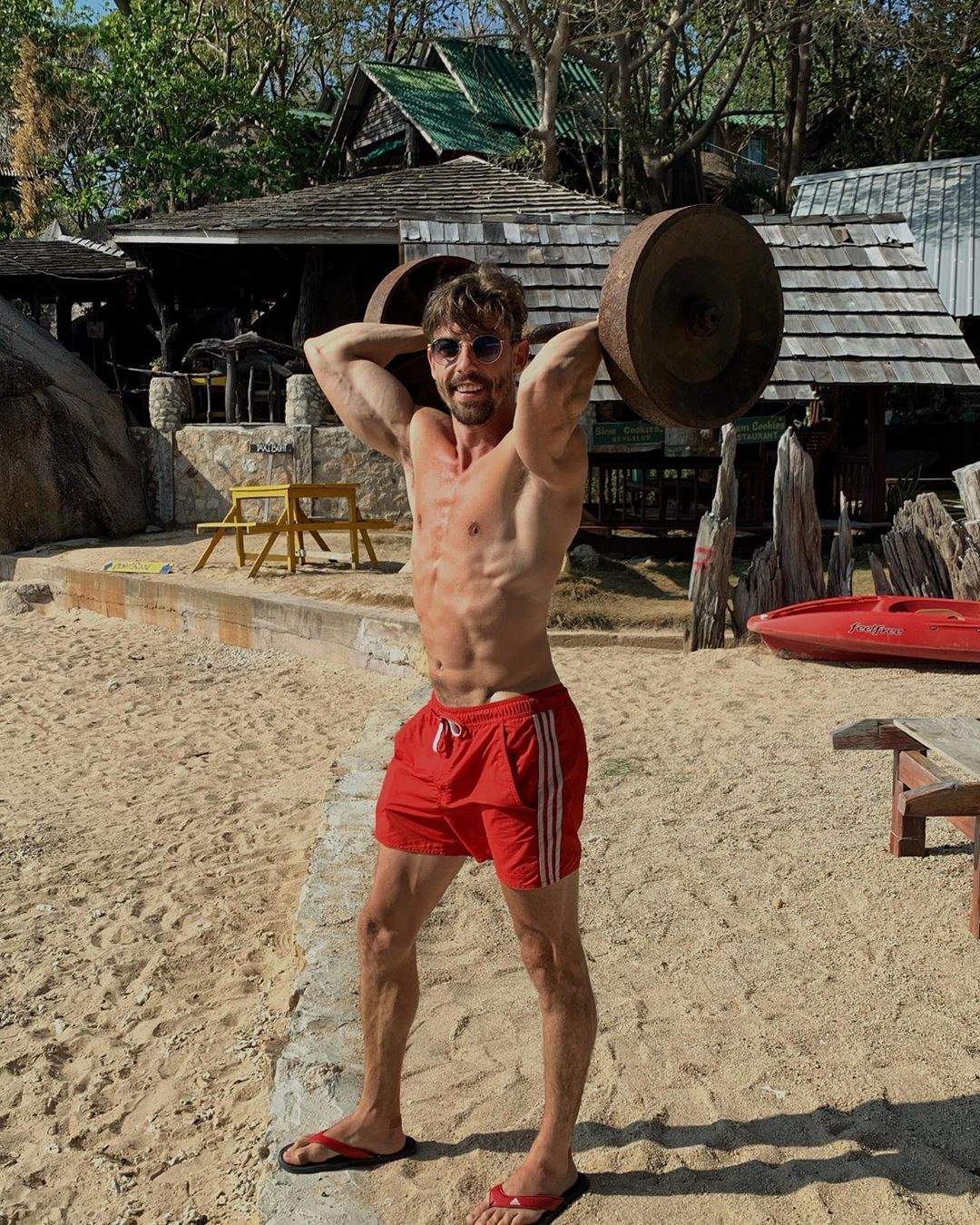 Adrián Lastra, en Koh Tao