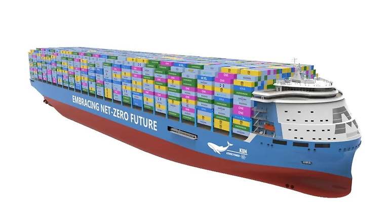 Barco chino buque propulsión nuclear