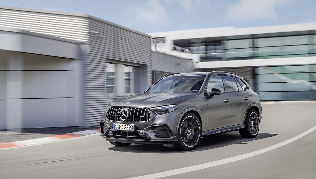 Mercedes GLC. Híbrido ligero, etiqueta CERO