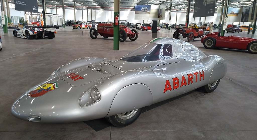 Fiat Abarth 1000 Record (1960), capaz de alcanzar 200 kmh de velocidad punta.