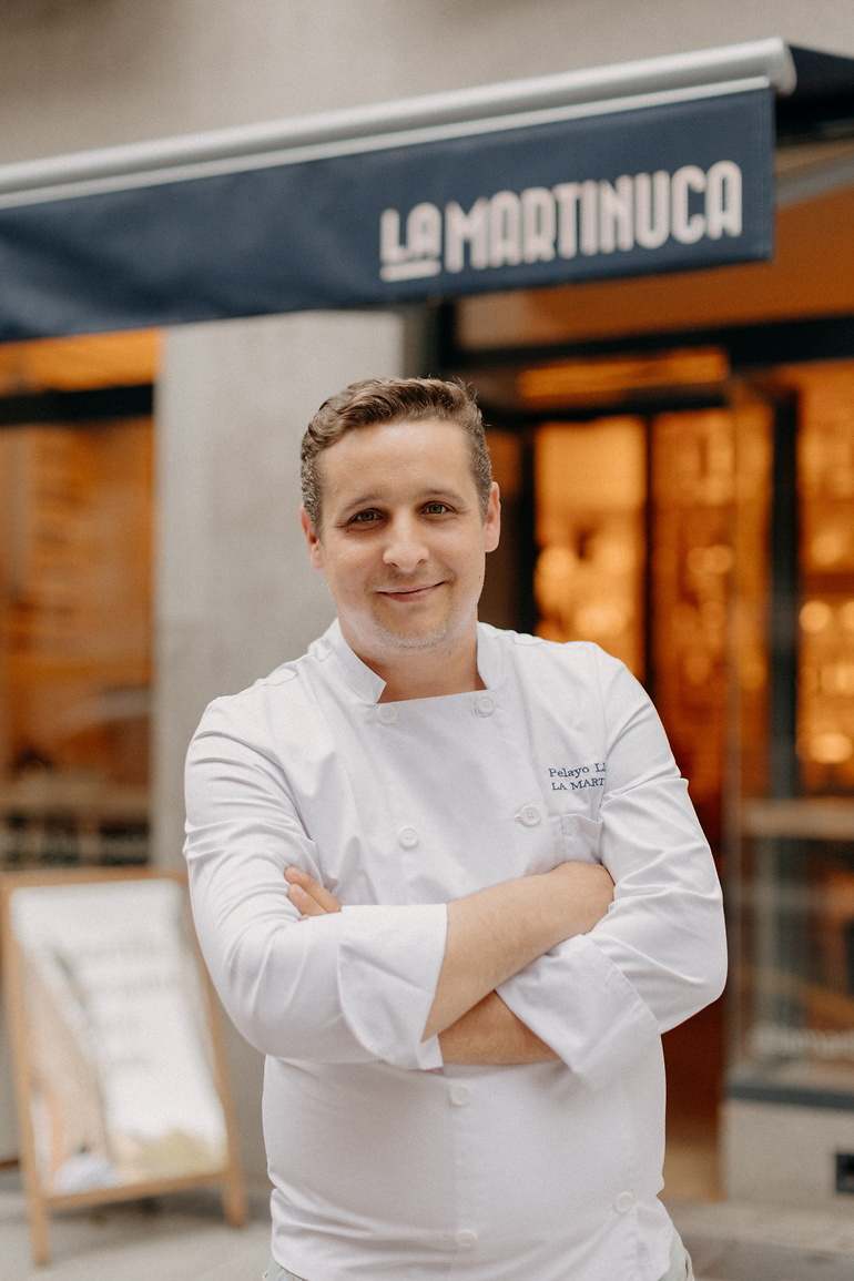 Pelayo Llavona, chef ejecutivo de La Martinuca.