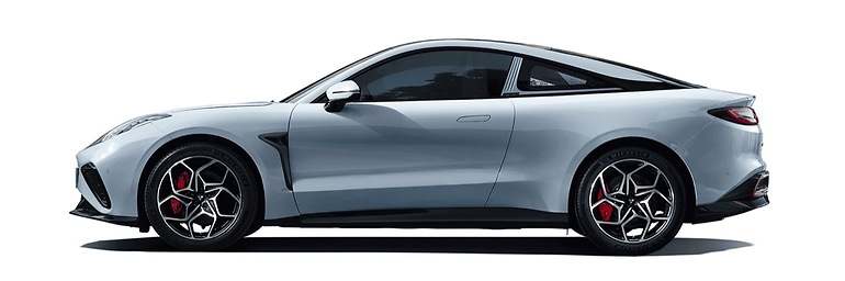 Uno de los cinco modelos de Neta, el GT, con una aerodinámica de récord (Cx de 0,21) y aceleraciones de infarto, con aceleraciones de o a 100 km/h en 3,7 segundos