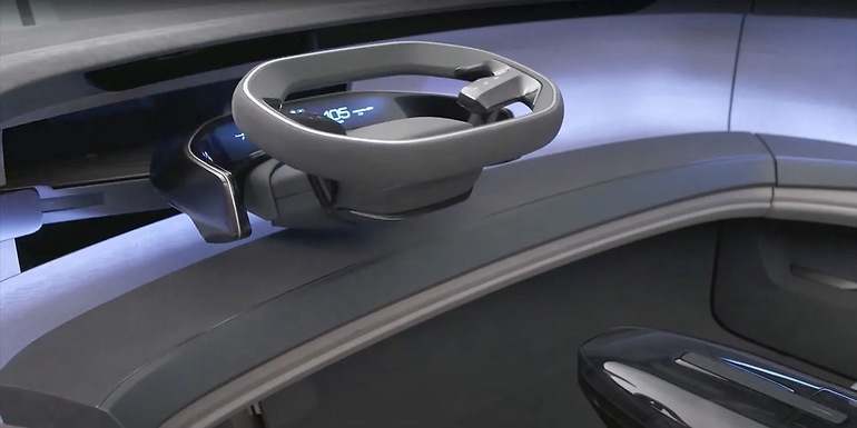 Incluso Apple había presentado una propuesta de volante escamoteable para las fases de conducción automatizada