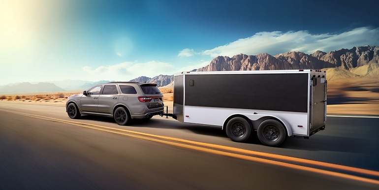 Grandes motores para grandes mulas de carga, como este Dodge Durango… HEMI V8, naturalmente