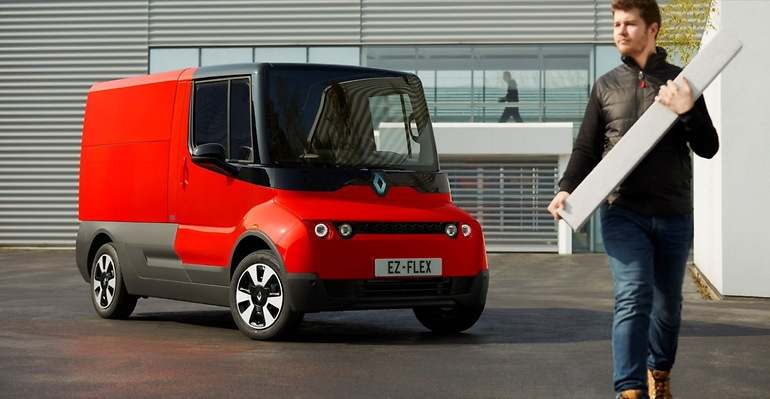 Concepto Renault EZ-Flex, pensando en la distribución de último kilómetro
