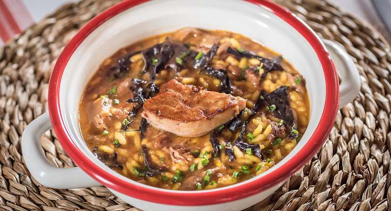 Arroz de restaurante Fandango