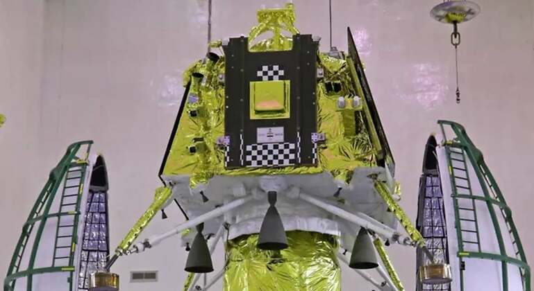 La nave Chandrayaan-3 (Nave Lunar-3) / ISRO