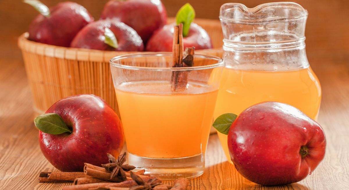 Bebida de vinagre de sidra de manzana