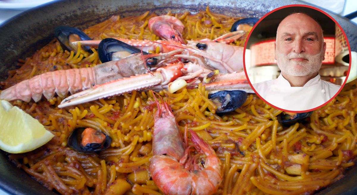 José Andrés, chef español, lo deja bien claro:  Es realmente fácil. Es como una paella, pero sin arroz 