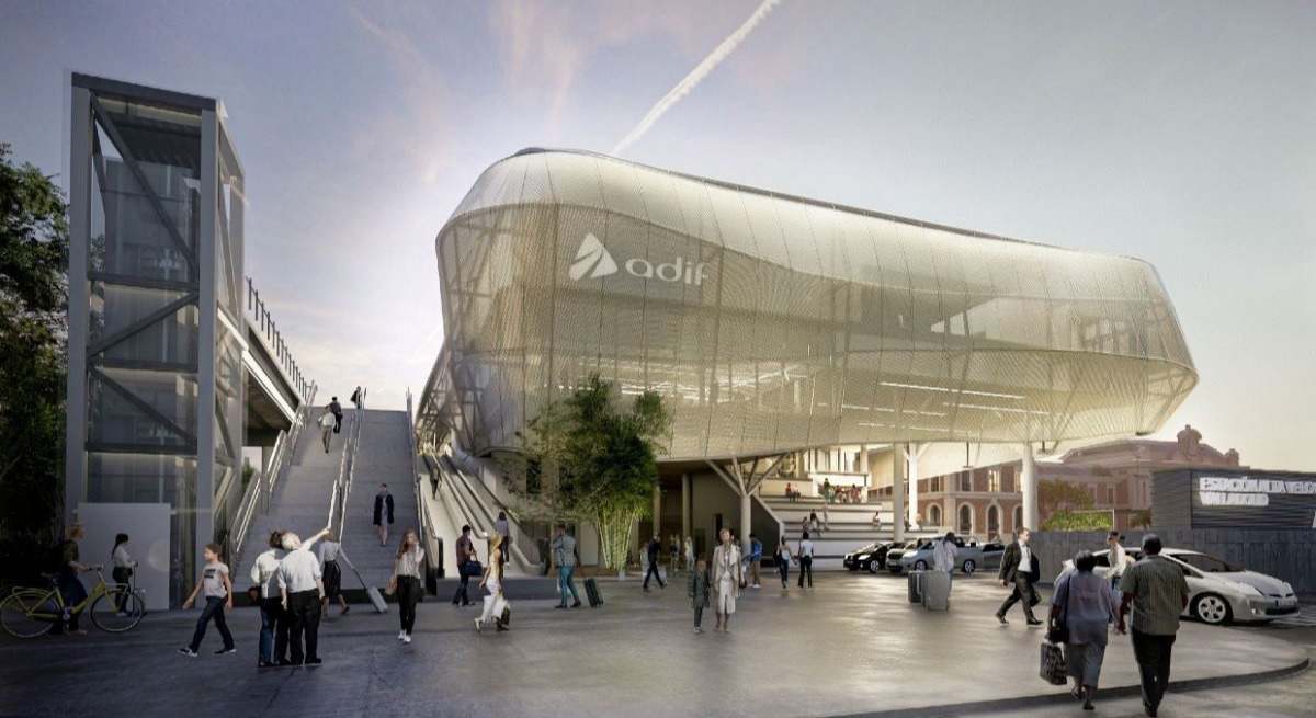 Adif adjudica por 216 millones de euros las obras de construcción de la polémica estación de Valladolid