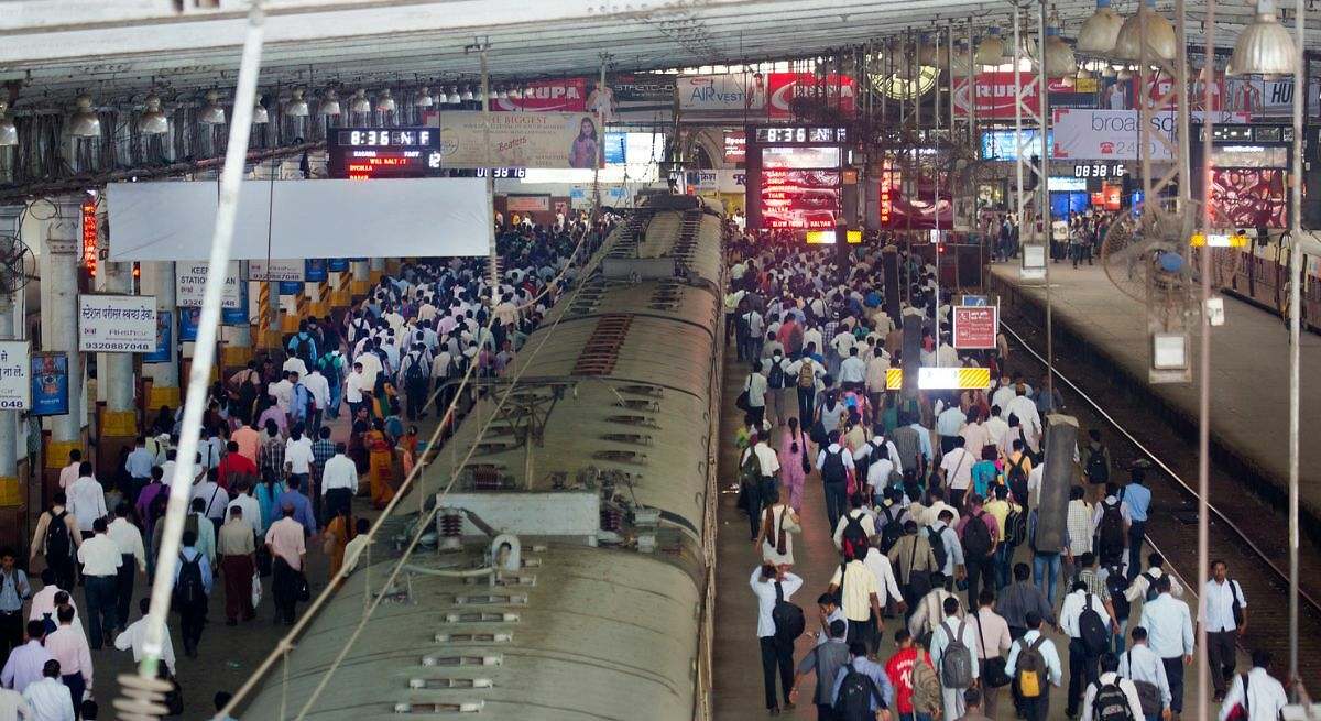 El tren en la India