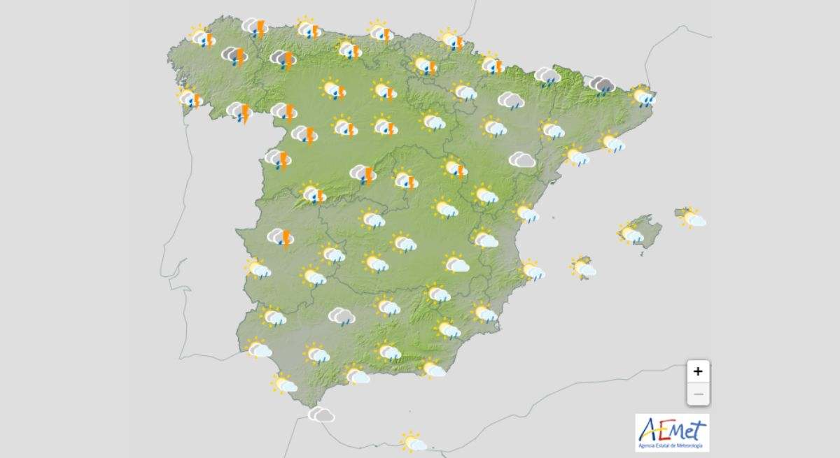 Lluvias en el puente de mayo: la Aemet avisa del tiempo inestable en estas zonas de España