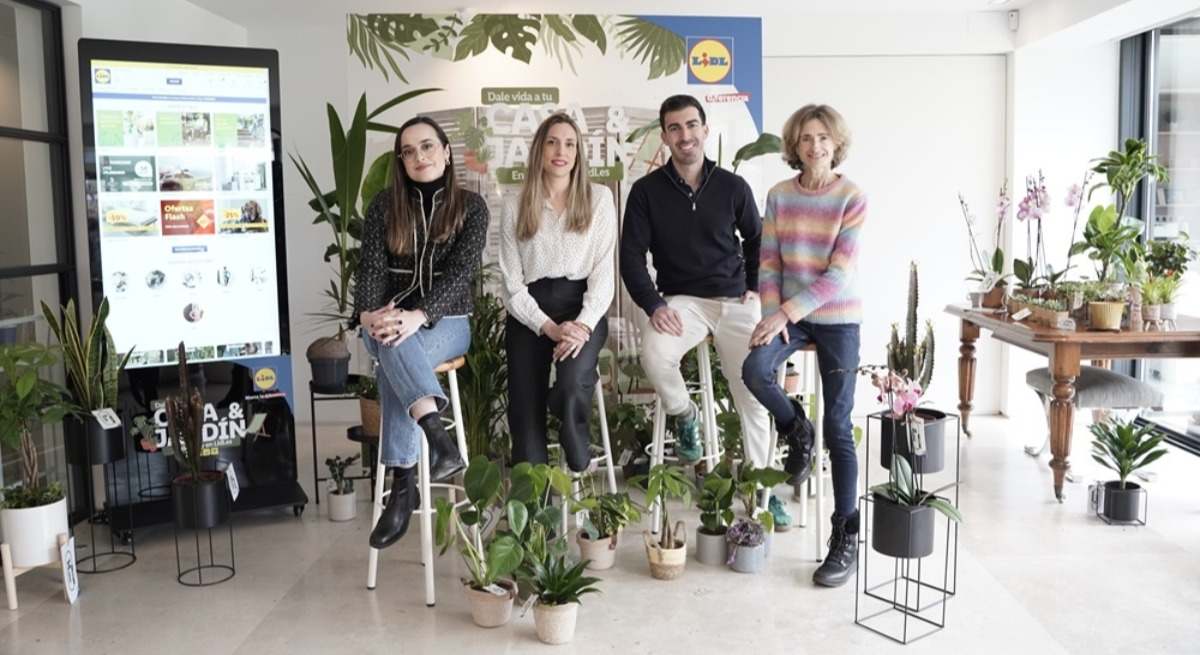 Lidl discovers Jardinootherapy through its collection of plants, decoration and garden tools