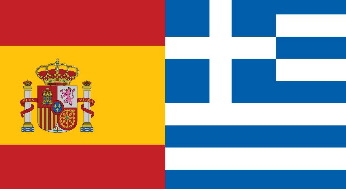 España y Grecia