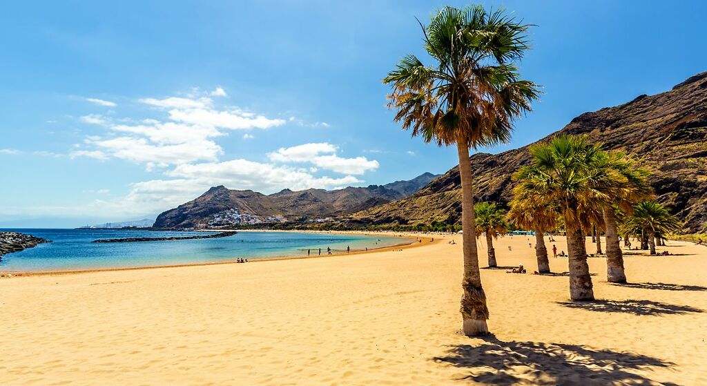 Playa de Las Teresitas, en Santa Cruz de Tenerife