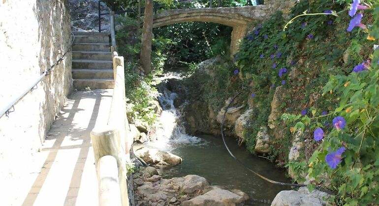 rio que llega hasta las aguas termales