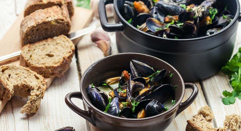 Mejillones al vapor: paso a paso