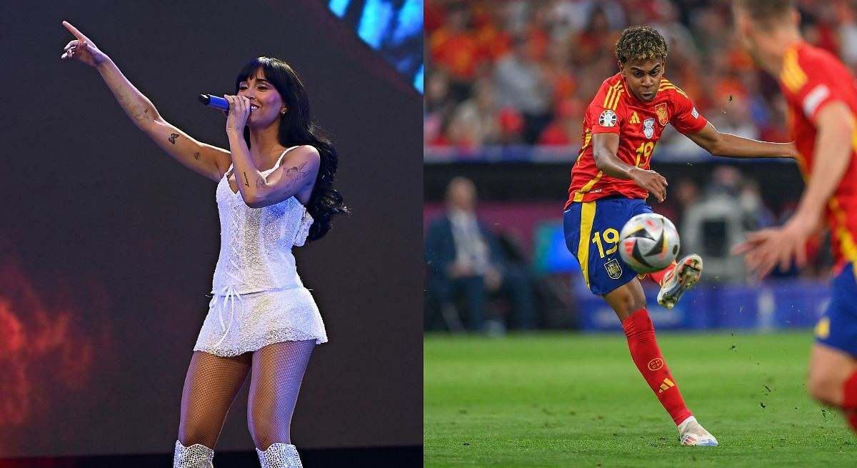 Lamine Yamal y Aitana