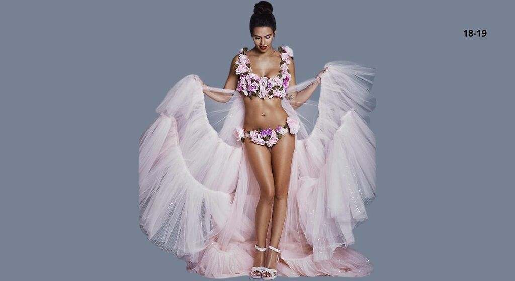 El bikini floral de "novia" en las Campanadas 2018-19