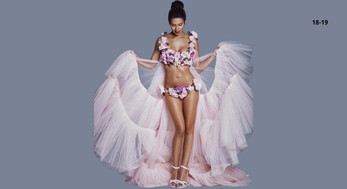 El bikini floral de "novia" en las Campanadas 2018-19
