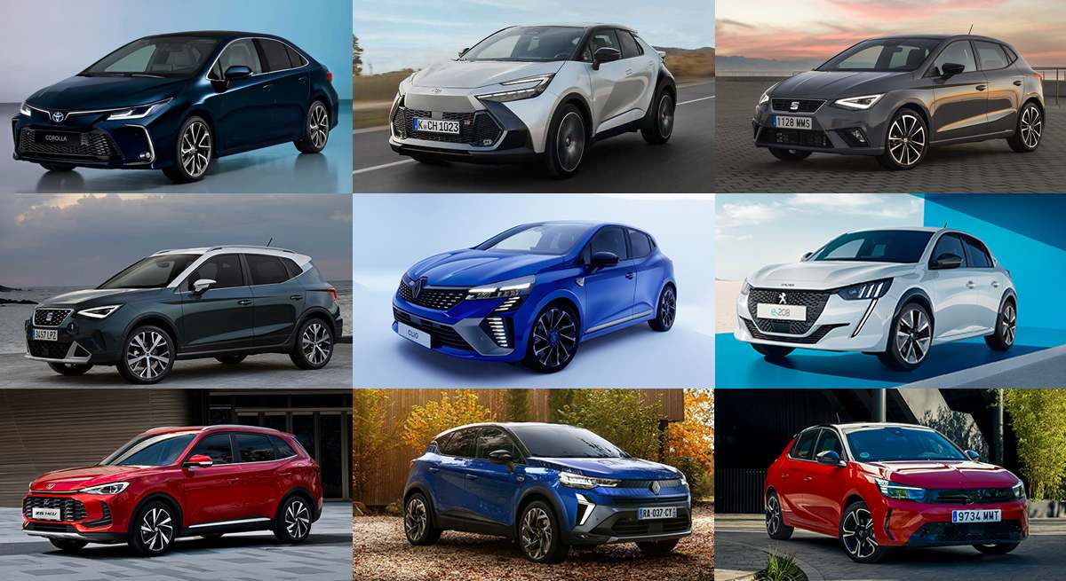 Estos son los 10 coches más vendidos en España en el mes de febrero