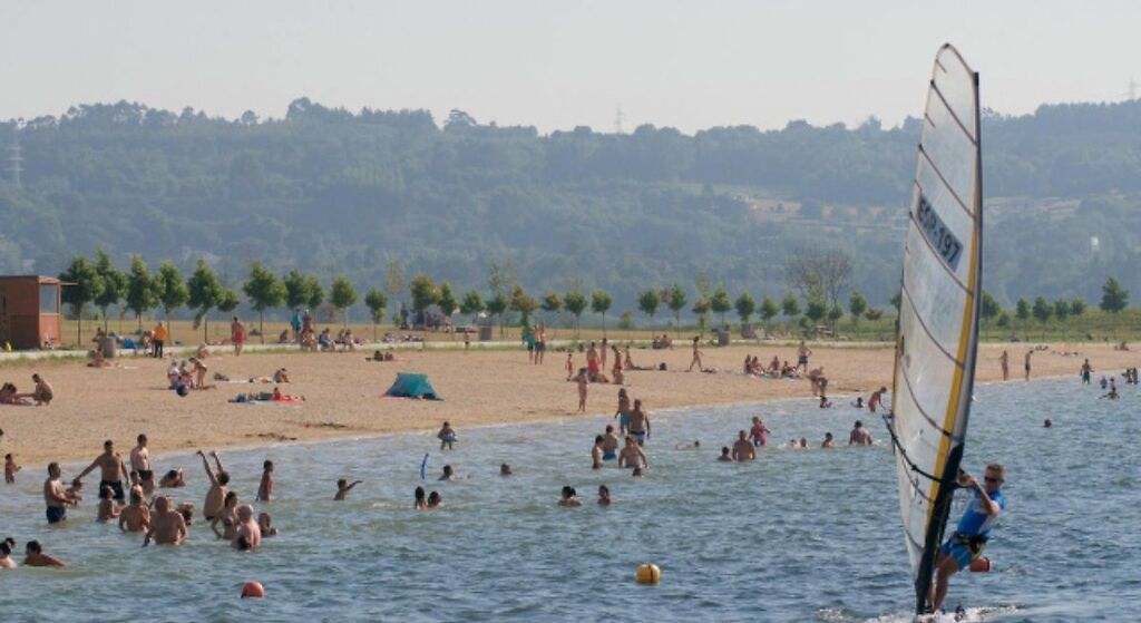 Playa del Lago de As Pontes