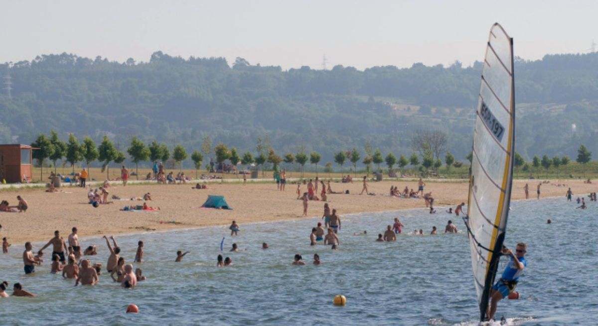 Playa del Lago de As Pontes