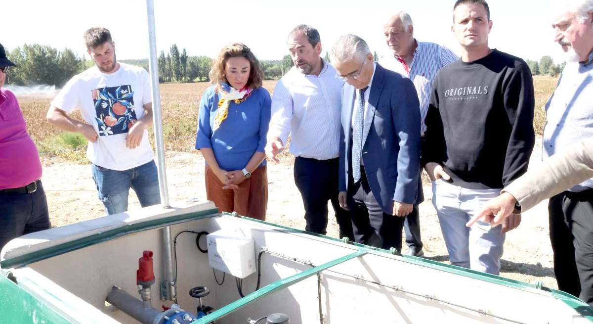 Castilla y León transforma 853 hectáreas en regadío sin ningún consumo energético tras invertir 15,9 millones
