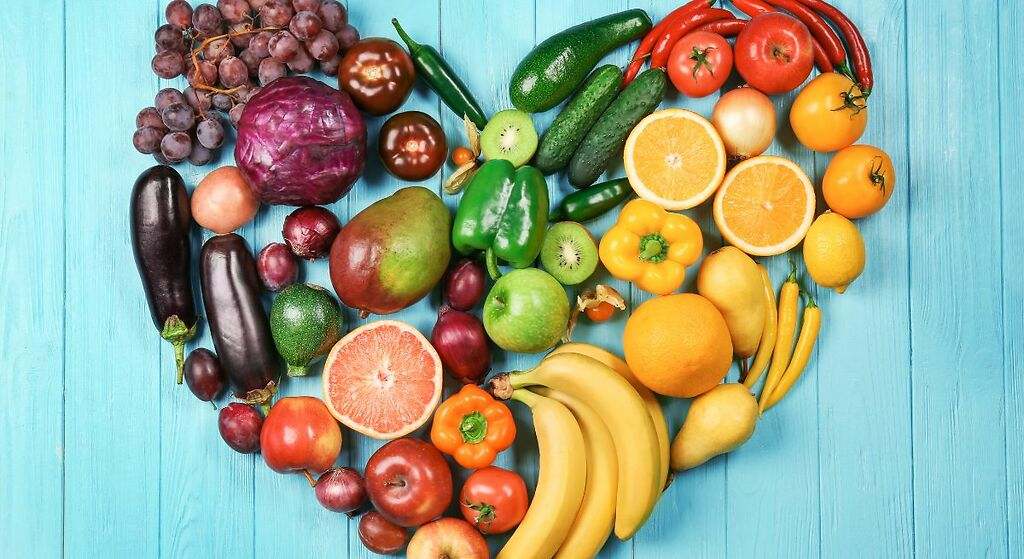 Comer frutas y verduras