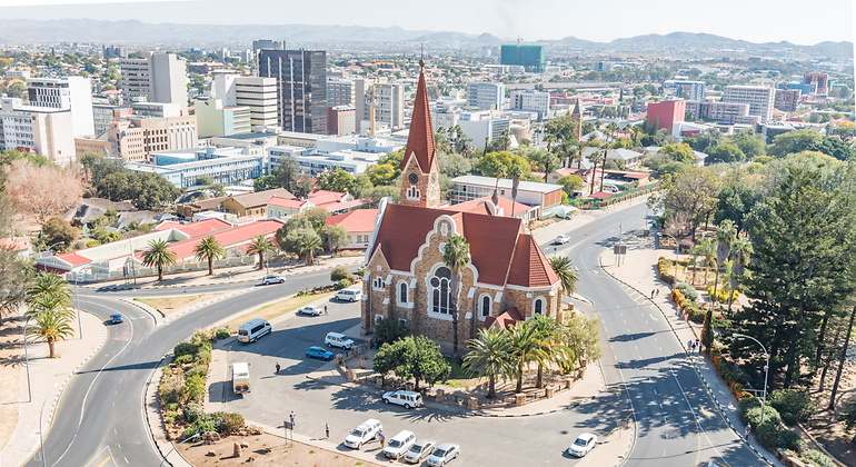 Windhoek, capital de Namibia (Dreamstime)