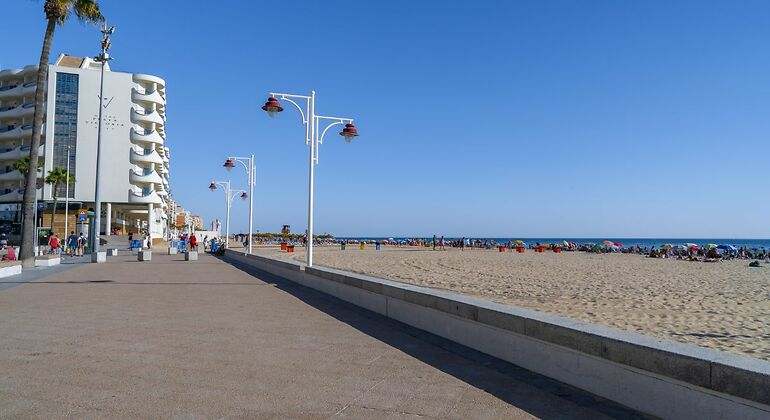 Paseo maritimo en Cádiz
