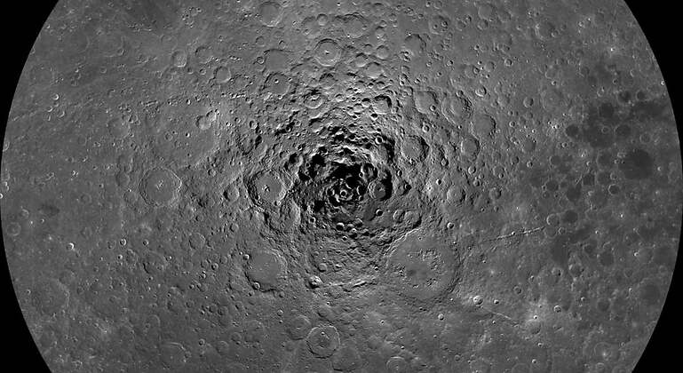 El polo sur de la Luna / NASA