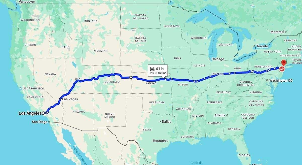 De costa a costa en tres días: así será el tren de alta velocidad que quieren construir entre Nueva York y Los Ángeles para transportar pasajeros y camiones
