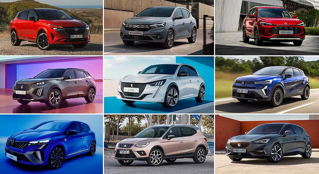 Estos son los 10 coches más vendidos en España en el mes de marzo