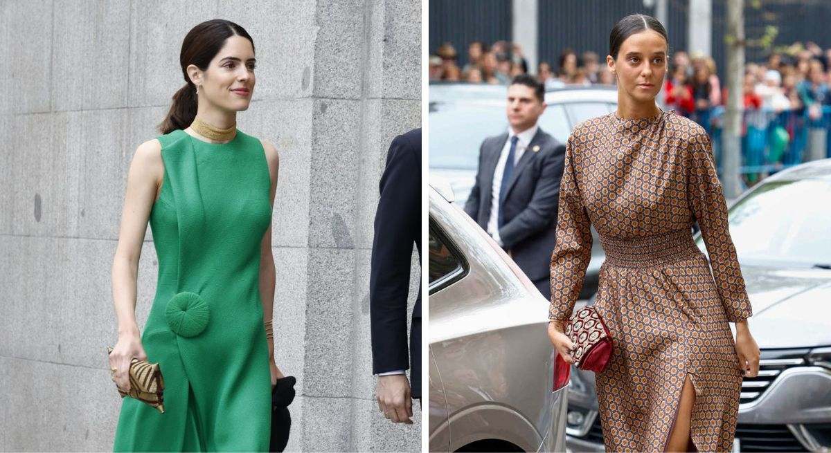 De Victoria Federica a Sofía Palazuelo: los mejores looks de las invitados VIPS de la boda de Almeida y Teresa Urquijo